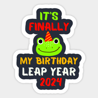 Leap Day Sticker